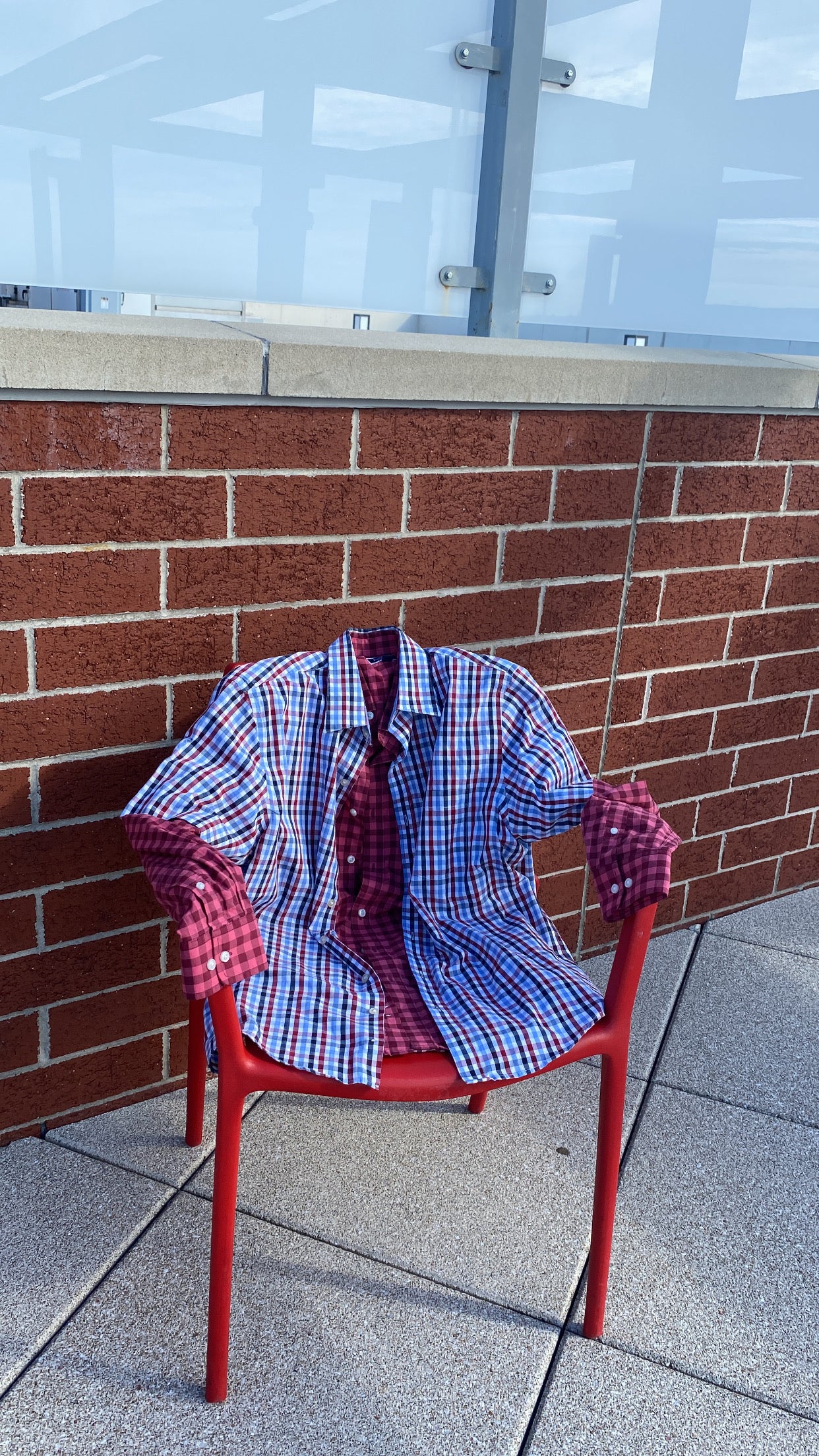 The Gingham Double Button-Down