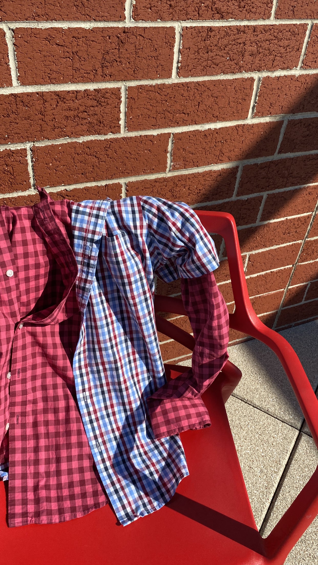 The Gingham Double Button-Down