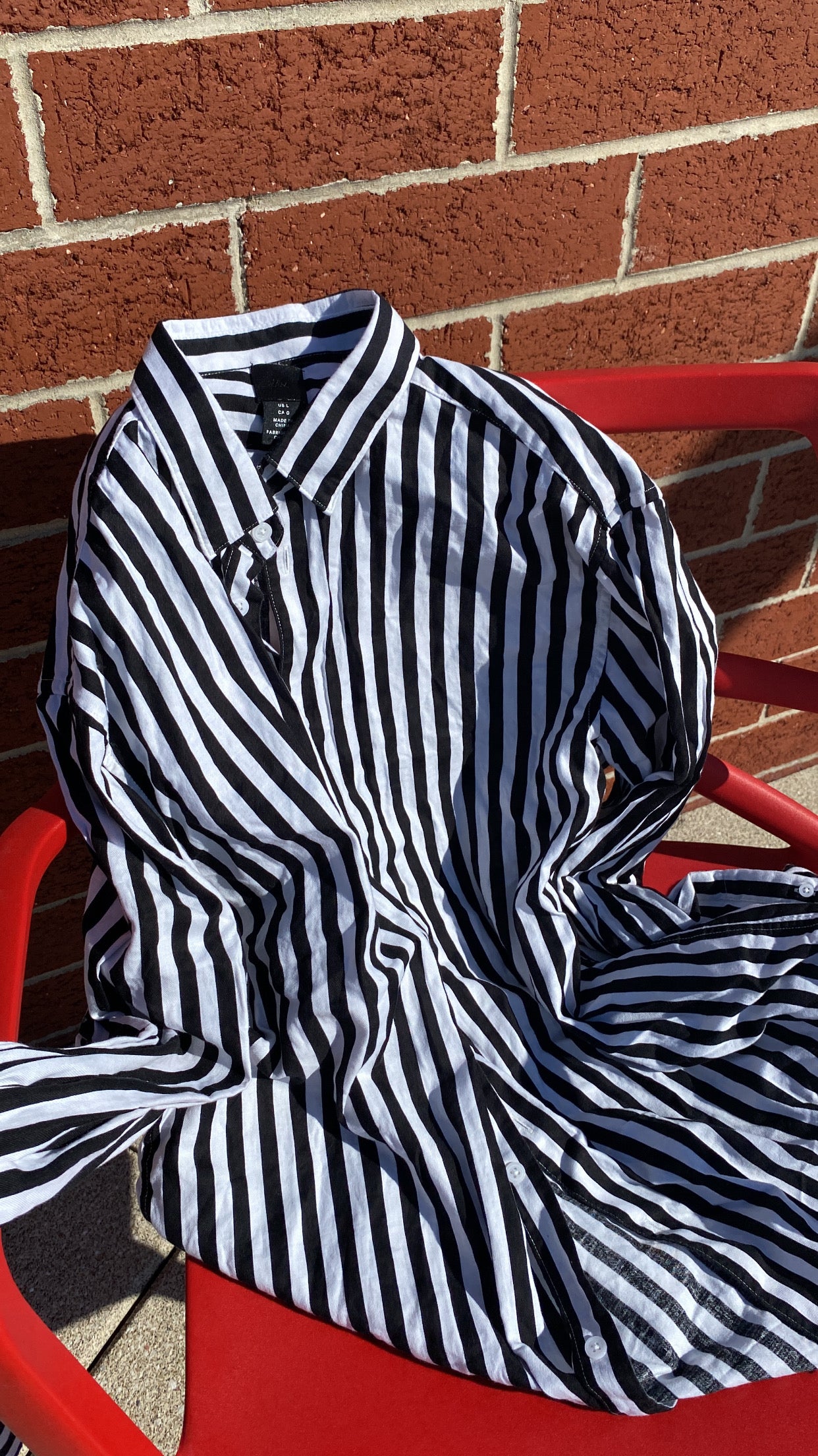 Classic Striped Button-Down